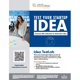Idea TestLab flyer