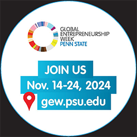 image of circular GEW window sticker