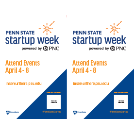 Startup Week Palm Flyer Template